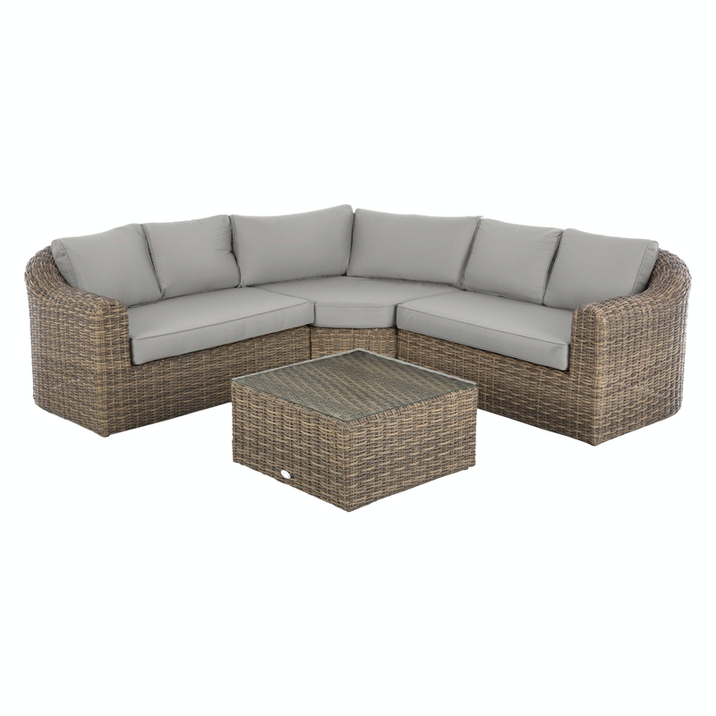 Moorea Ecklounge aus Rattan