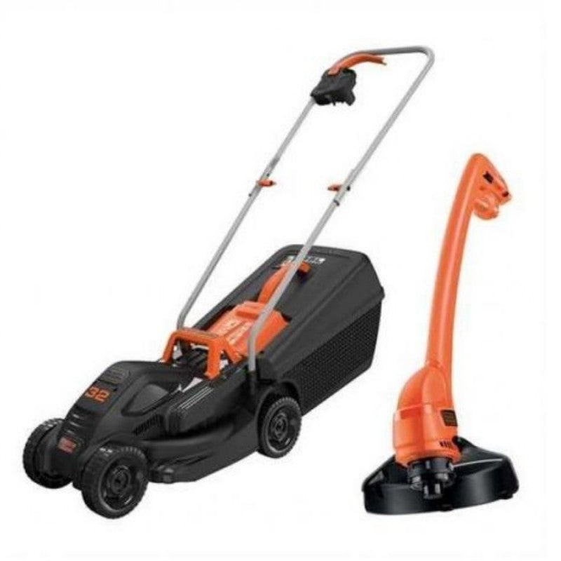 Ultra-compact 1000 Watt Black and Decker electric lawn mower kit