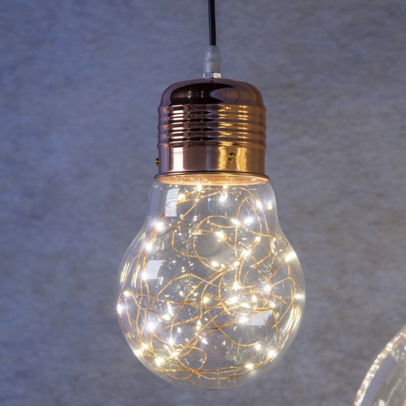 100 MicroLED Copper Bulb H34cm