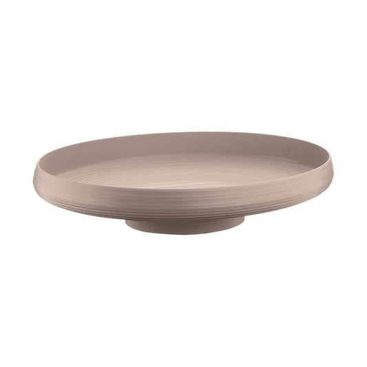 Guzzini centerpiece Tierra line Dove-gray color