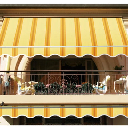 Awning fixed inclination Beige and Ocher ITACA 250x200 cm