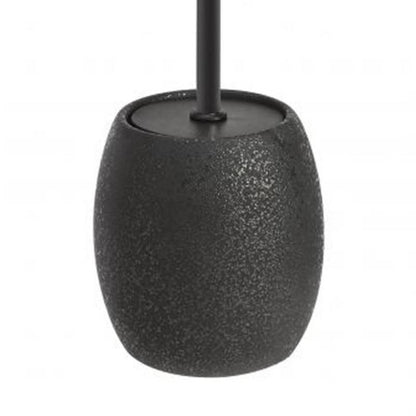 Elegant black toilet brush holder from the Ibiza series.