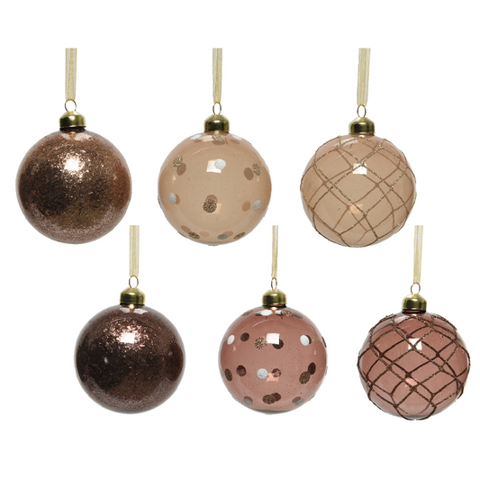 Christmas ball assorted different colors available Ø8 cm