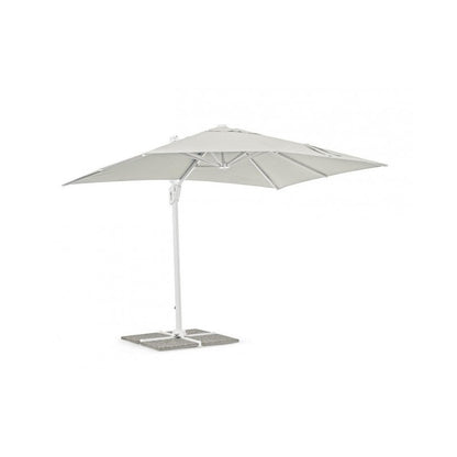 Eden white-natural arm umbrella 2x3 m