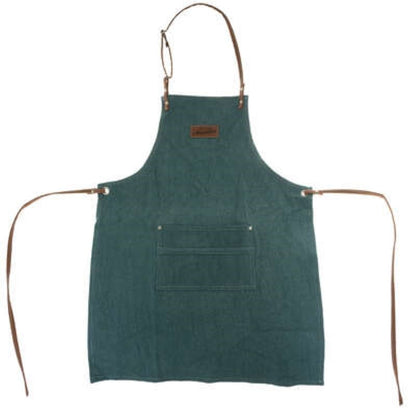 Duck blue kitchen apron L 60 x H 80 cm