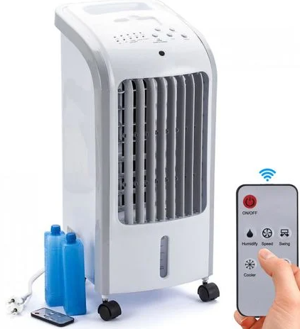 Ventilatore Nebulizzatore D' Aria 4 Litri 80 W Con Telecomando