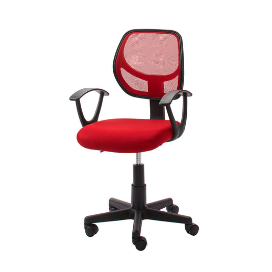 Silla Oficina Astra Rojo 43X43X97,5