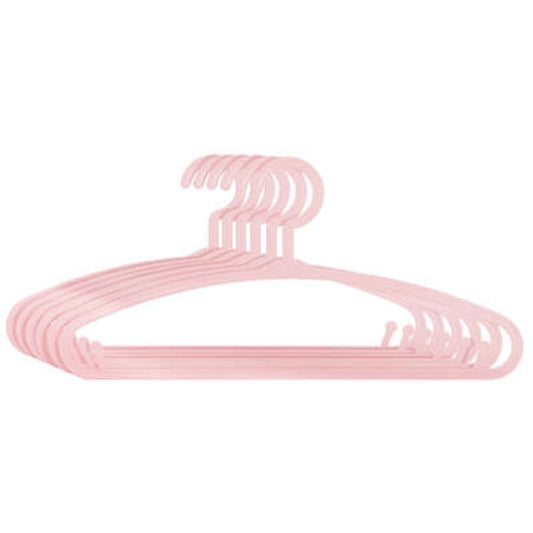 Set of 6 pink hangers