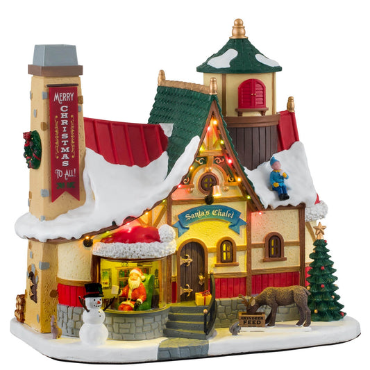 Santa's Chalet - Christmas Village Chalet