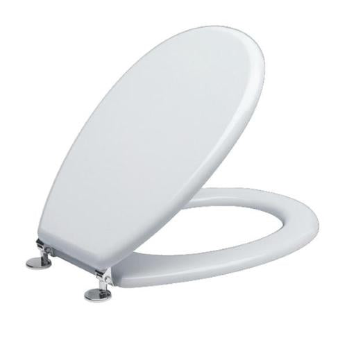 WC seat in white MDF wood for Pozzi Ginori Piemonte toilet seat