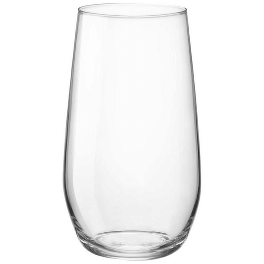 Set of 6 Tumblers 390 cc in transparent glass