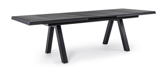 Mesa extensible antracita 265 x 103 cm