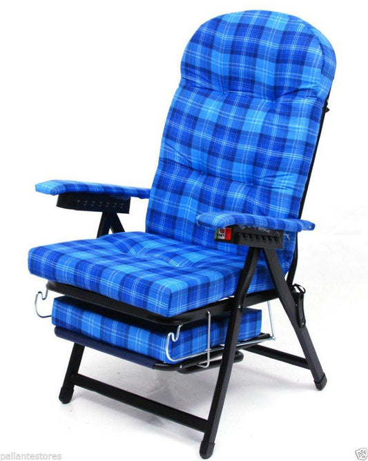 Chair chair adjustable cotton deckchair with 35x20mm foot