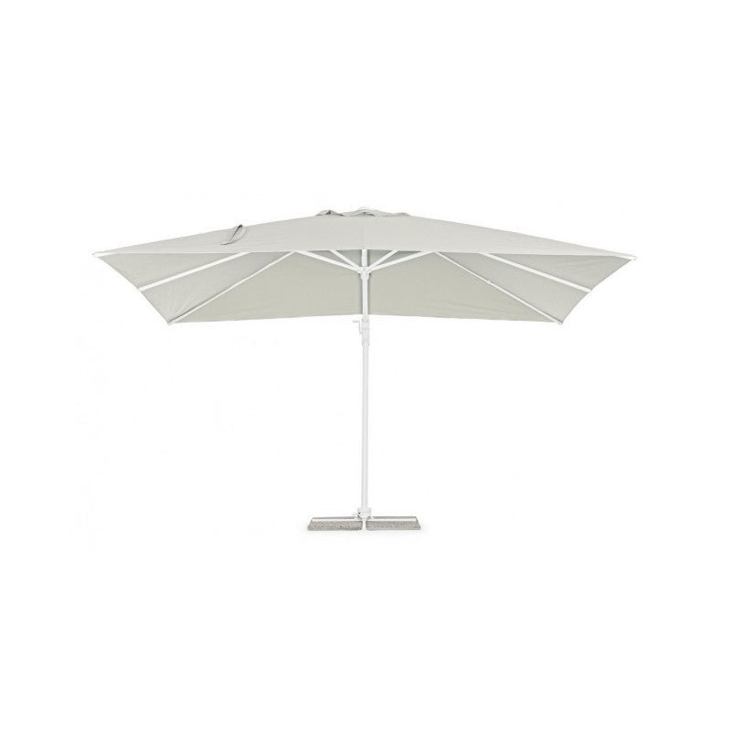 Eden parasol white-natural 300x400xh260 cm