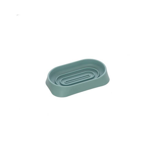 Denver series soap dish in aquamarine plastic