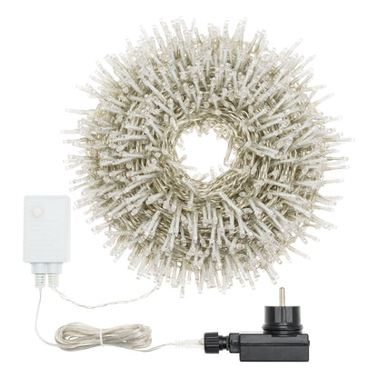 MiniCluster ø6cm XNTL 720 WARMWEISS LED 4+14,9m Weihnachtsbeleuchtung