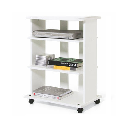 White Ash TV trolley 3 shelves Cm 60x45xH 81