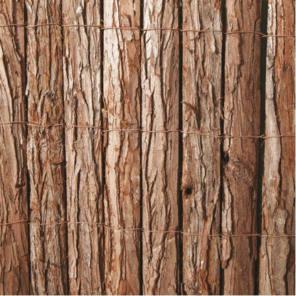 Arella Wood single-sided pine bark strips 1 x 3 meters Verdelook