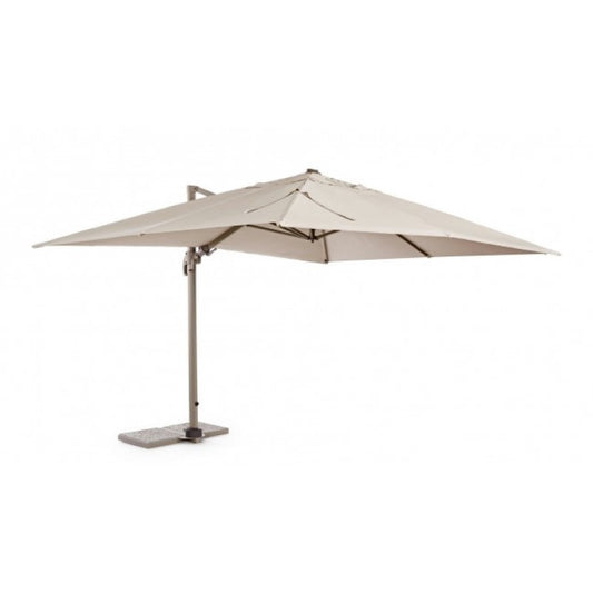 Saragozza parasol in aluminum 3x4 cm