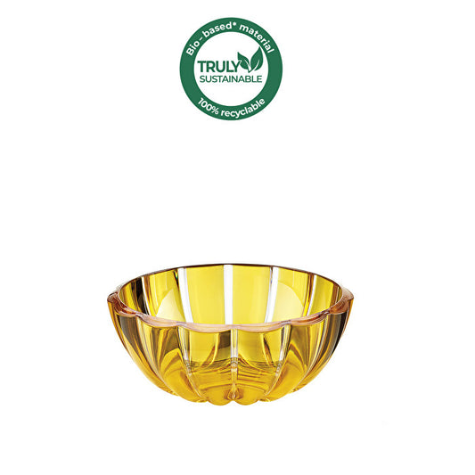 Small bowl S Guzzini Dolcevita amber