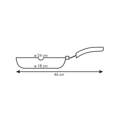 Premium grill pan 26x26 cm