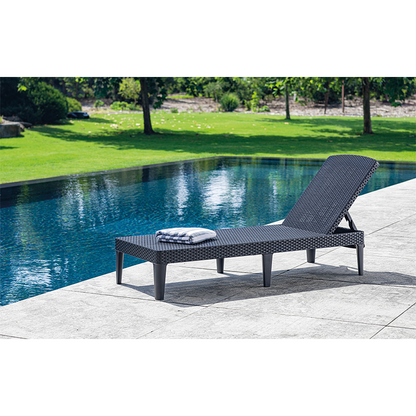 Jaipur sunbed anthracite