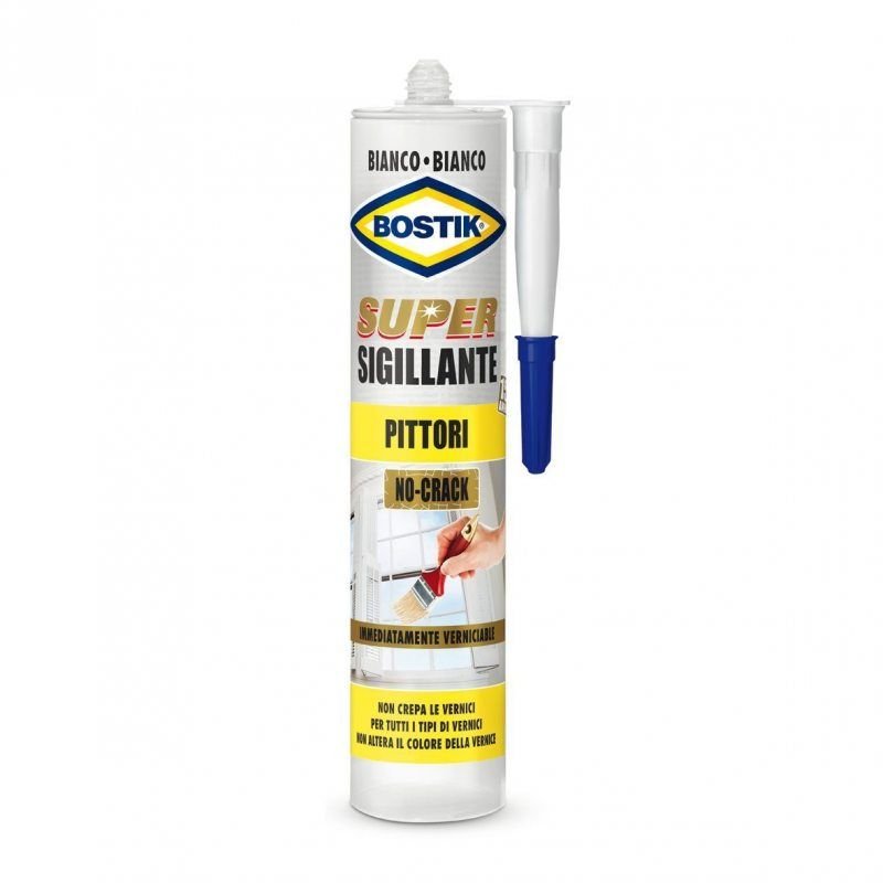 Bostik Super Sealant for painting in white 300 ml