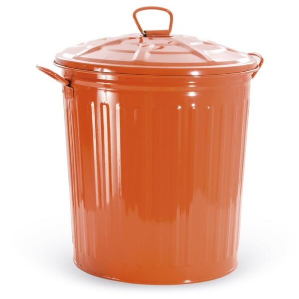 Orange multipurpose bin 62Lt