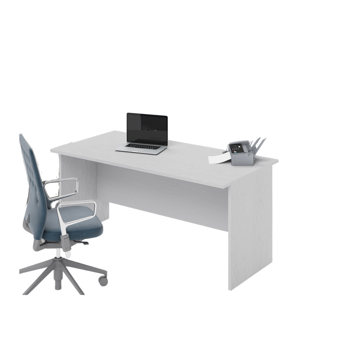 Office Desk White H74x160x80cm