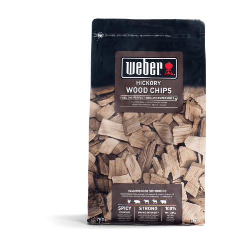 Astillas de madera para ahumar Weber Hickory Blend 700 g (código de producto 17624)