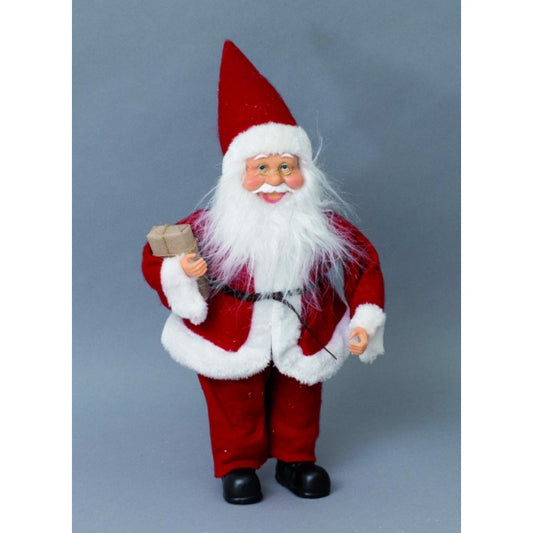 Big Santa Claus puppet with gifts 40 cm h