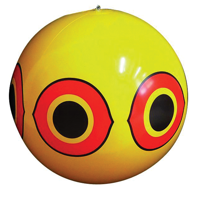 Pigeon deterrent ball Yellow Ø40 cm