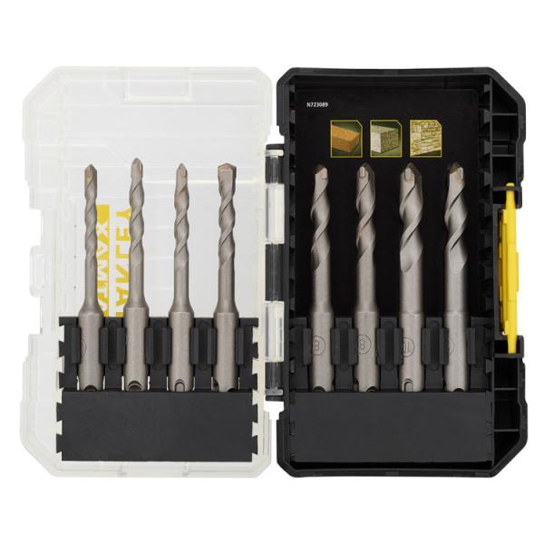 Stanley 8-piece sds-plus bit set