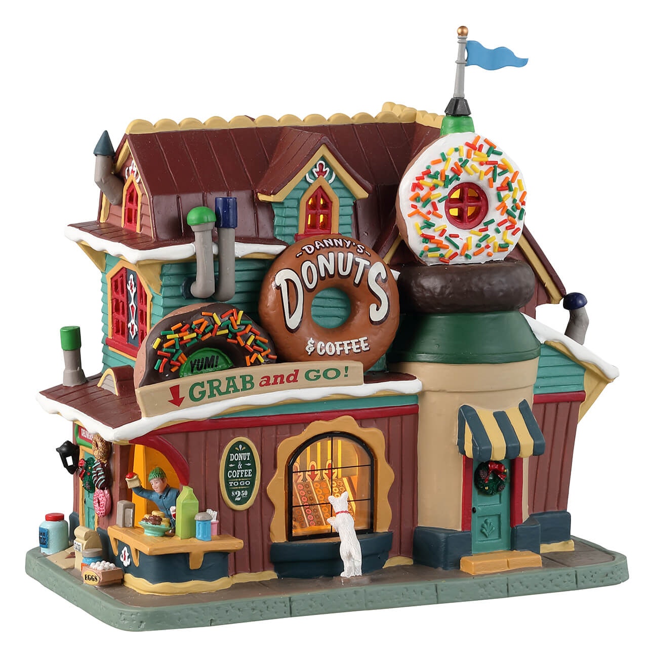 Danny's Donuts & Coffee - Christmas Village Bakery and Coffee Shop