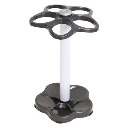 Elegant and functional umbrella stand 'Flow' in anthracite/grey tone.