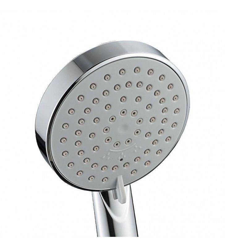 3-jet chrome shower with water saving - Zante Series