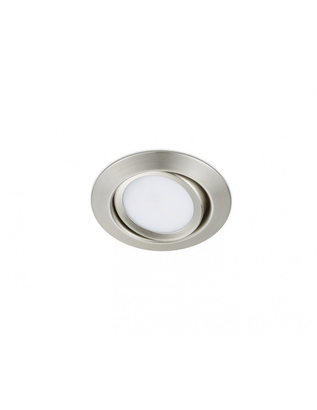 Recessed Spotlight Led 5w Adjustable Ø8 cm Rila Nickel Trio Lighting