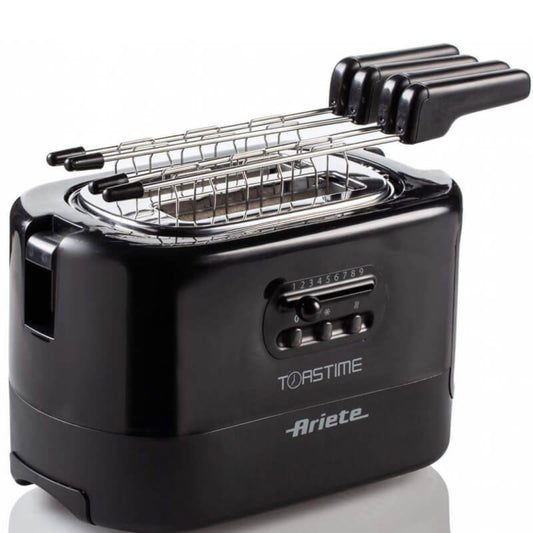 Tostadora negra 700W Ariete