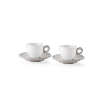 Set of 2 Everyday cups and saucers