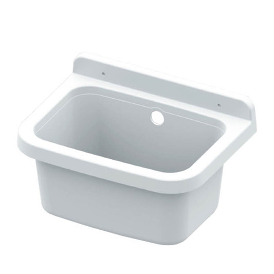 Wall-mounted resin garden sink 39x39x24cm Sink 40