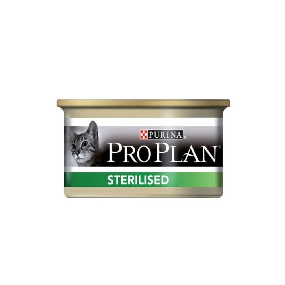 Pro Plan Esterilizado Patè gato con atún y salmón Purina 85 gramos