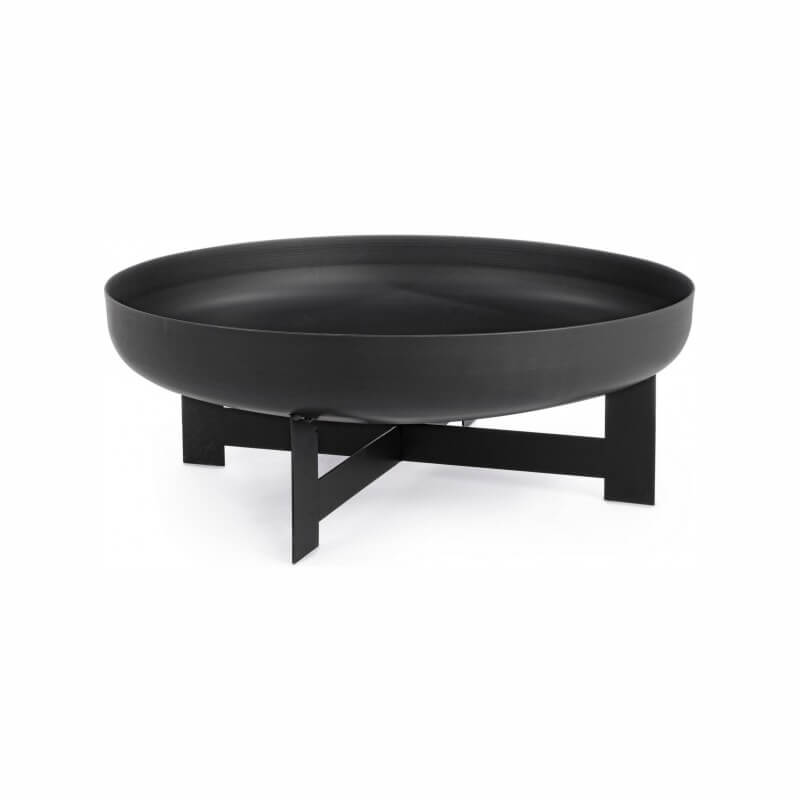 Brazier Efesto Black D70x26h cm