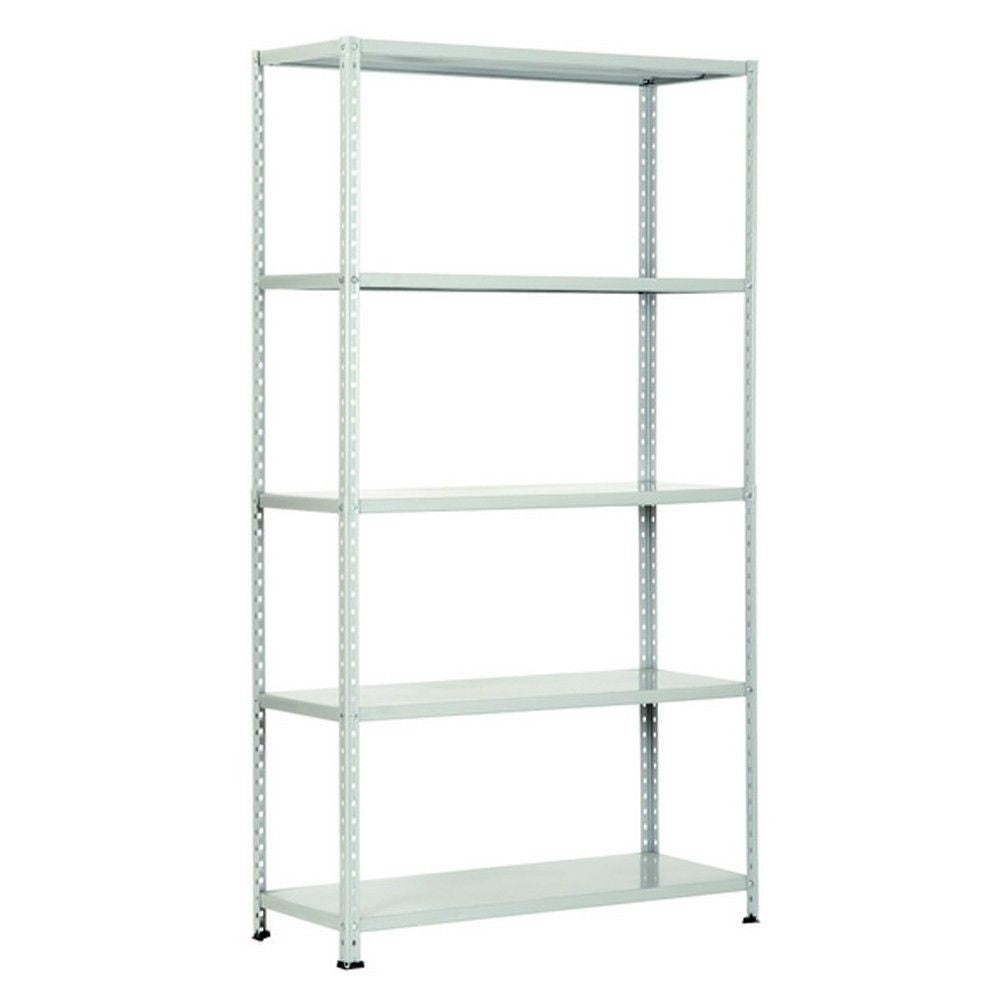 Shelf kit 100 x 40 cm in steel with 5 shelves