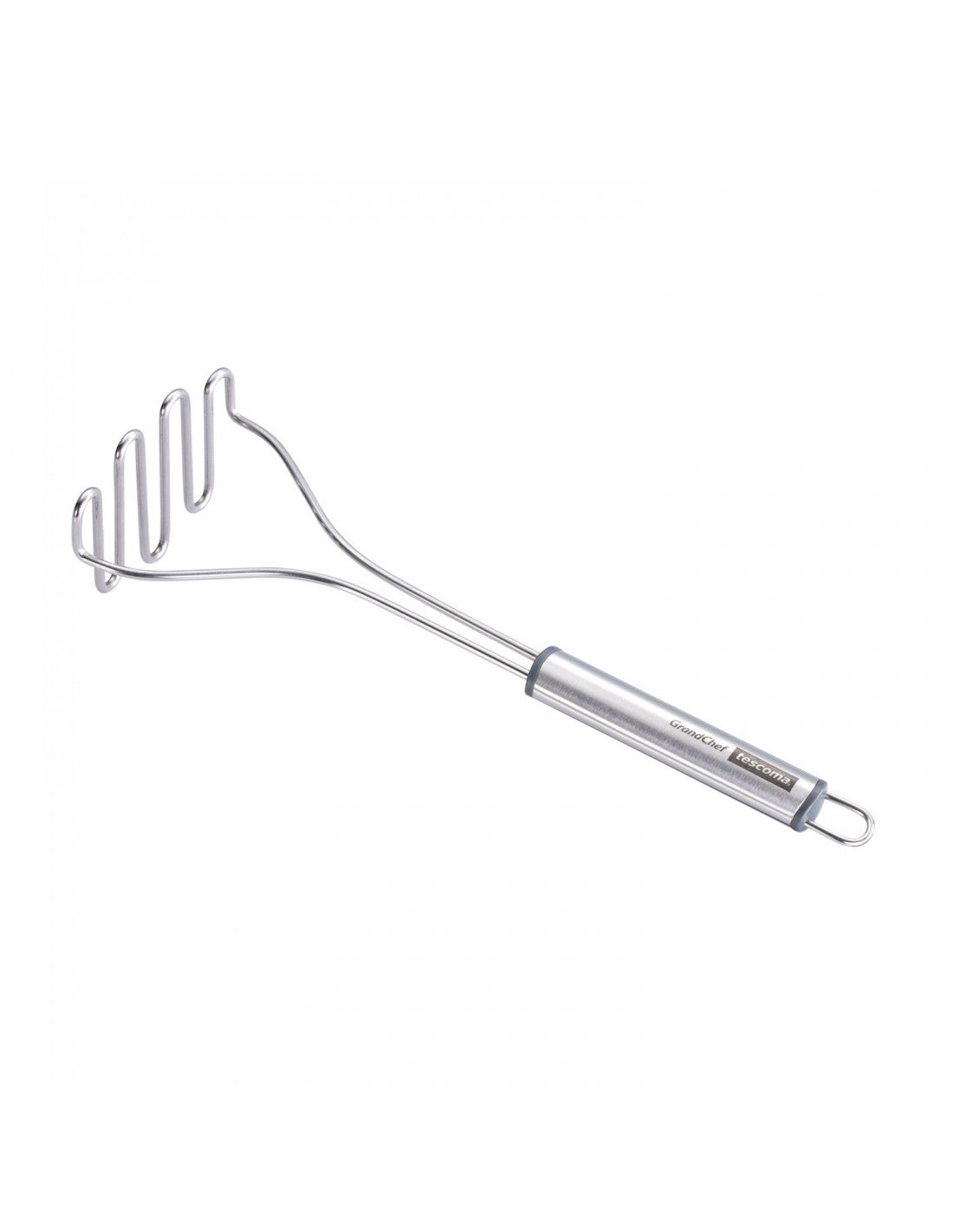 Tescoma potato masher in gray stainless steel