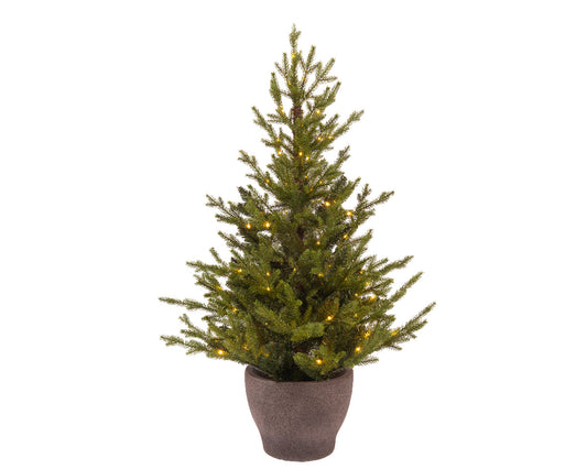 Indoor and Outdoor Micro LED Tree in Pot H 120 x Ø 70 cm