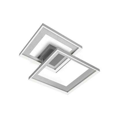 Lámpara de techo LED CCT, 56,8 cm, 25 W, aluminio