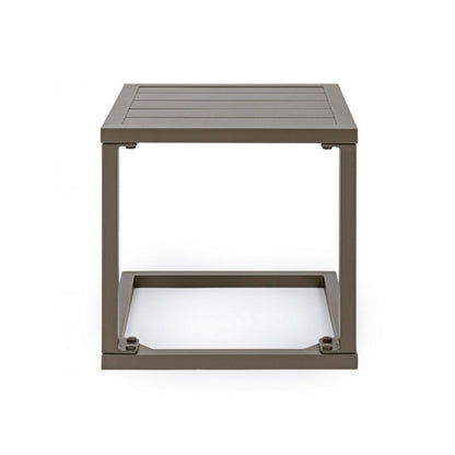 Aluminum outdoor coffee table HILDE YK14 40x40x h40 cm