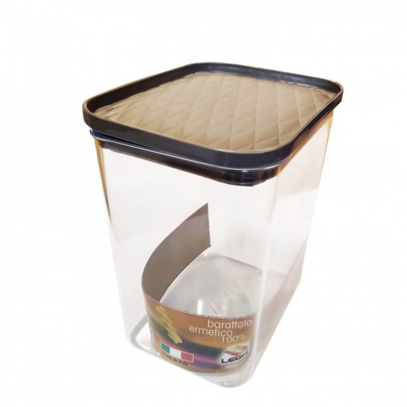 Jar 594/25 Rectangular 2,5Lt Rattan