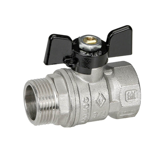 Mf Ball Valve With Butterfly