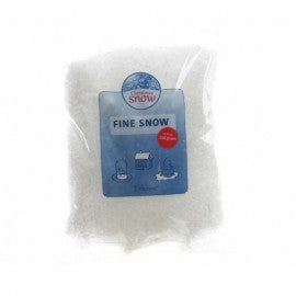 Sachet fake snow for Christmas decorations 350 grams